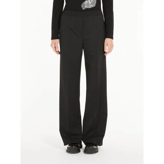 PETRA - Technical gabardine wool trousers‎‎
